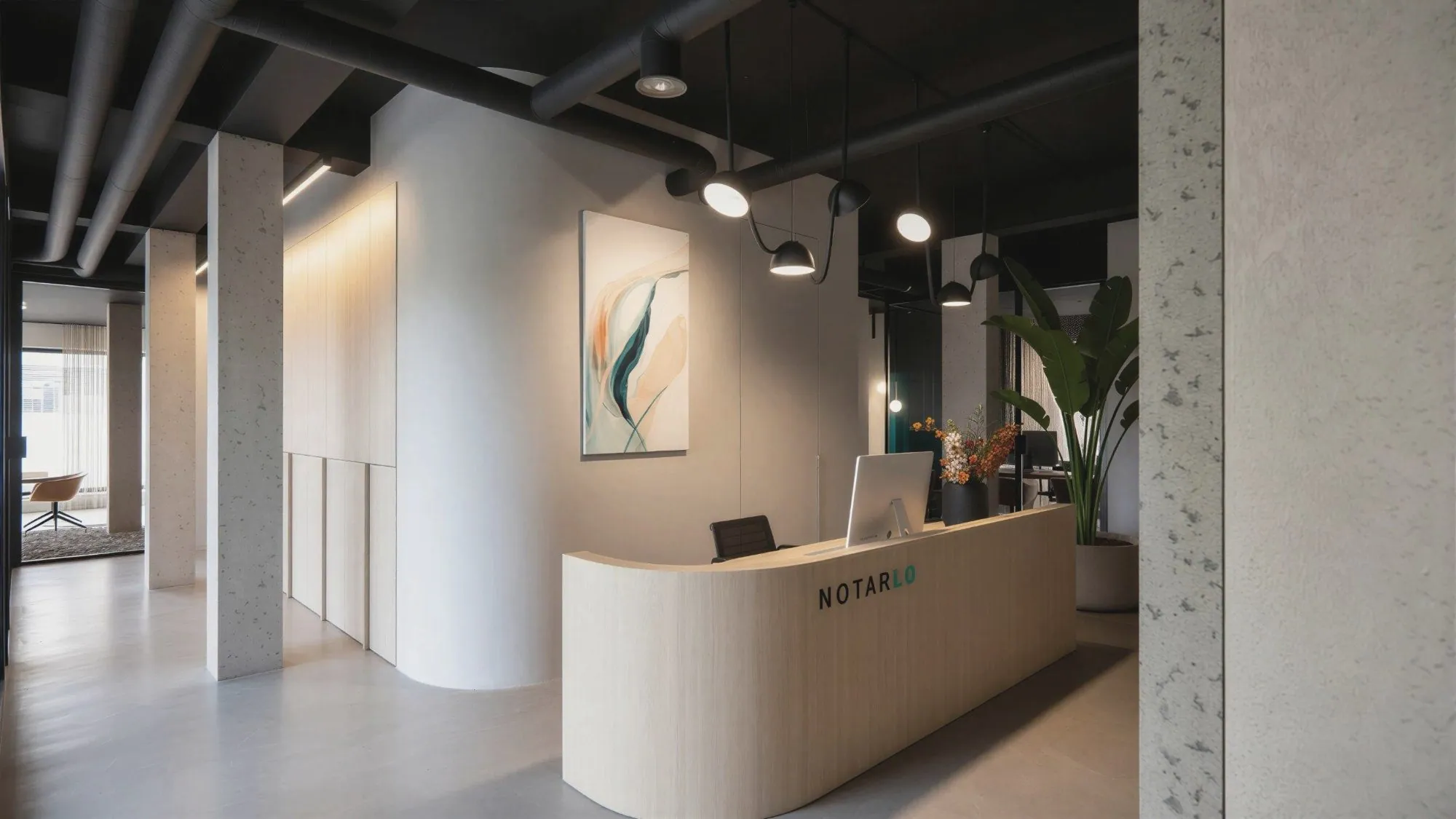 ARLO, aménagement d’une étude notariale, Anvers