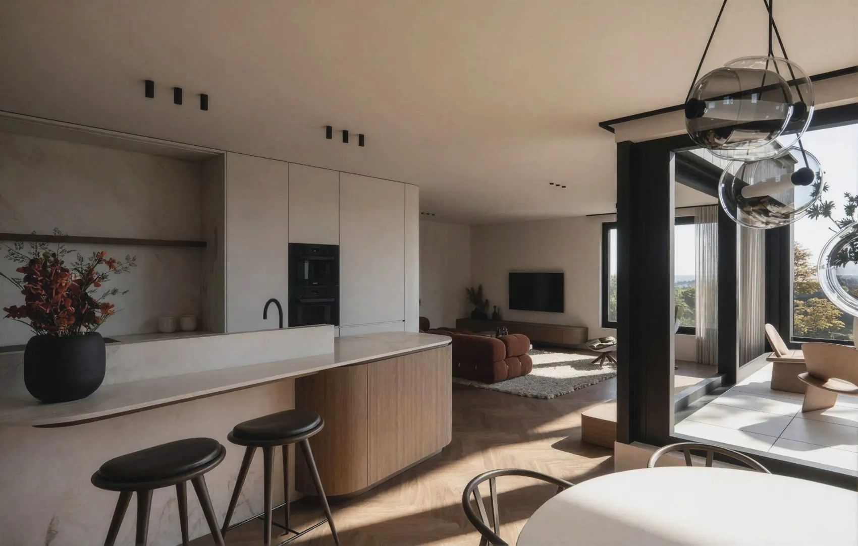 ELDI, aménagement d’un penthouse, Zandhoven