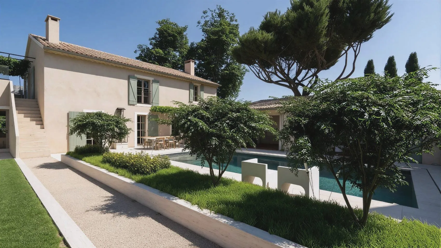 EYGA, rénovation d’une villa provençale, Eygalières, France