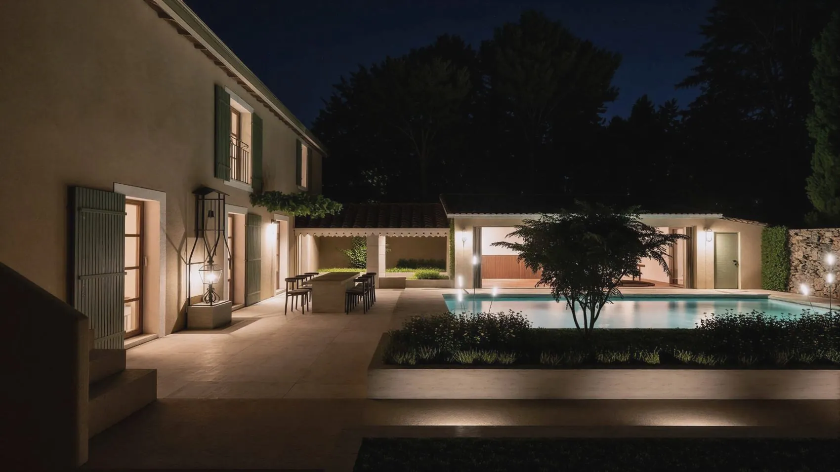 EYGA, rénovation d’une villa provençale, Eygalières, France