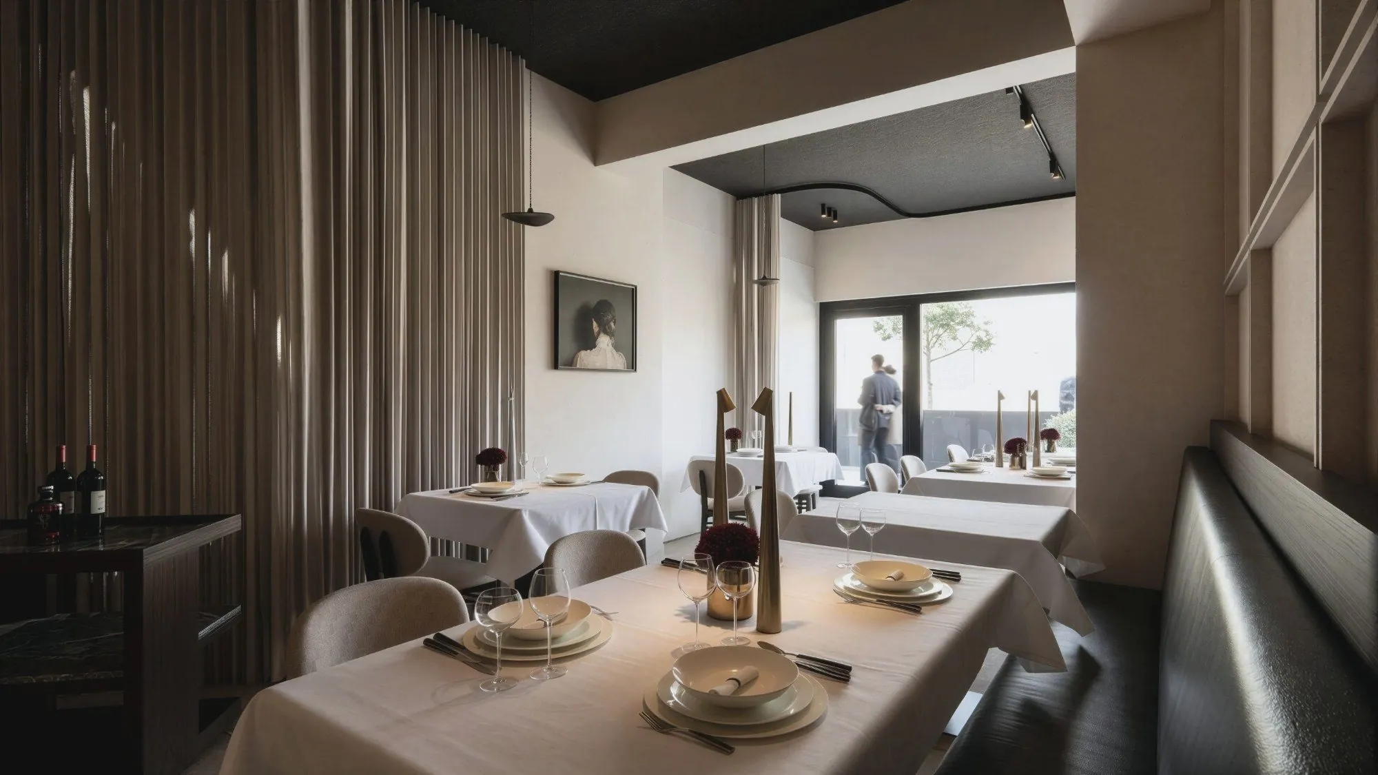 ESSENZ, concept et intérieur d’un restaurant, Anvers