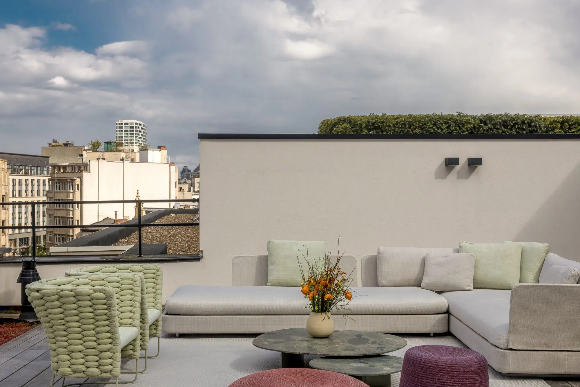 GROEN, rénovation d’un penthouse en duplex, Anvers