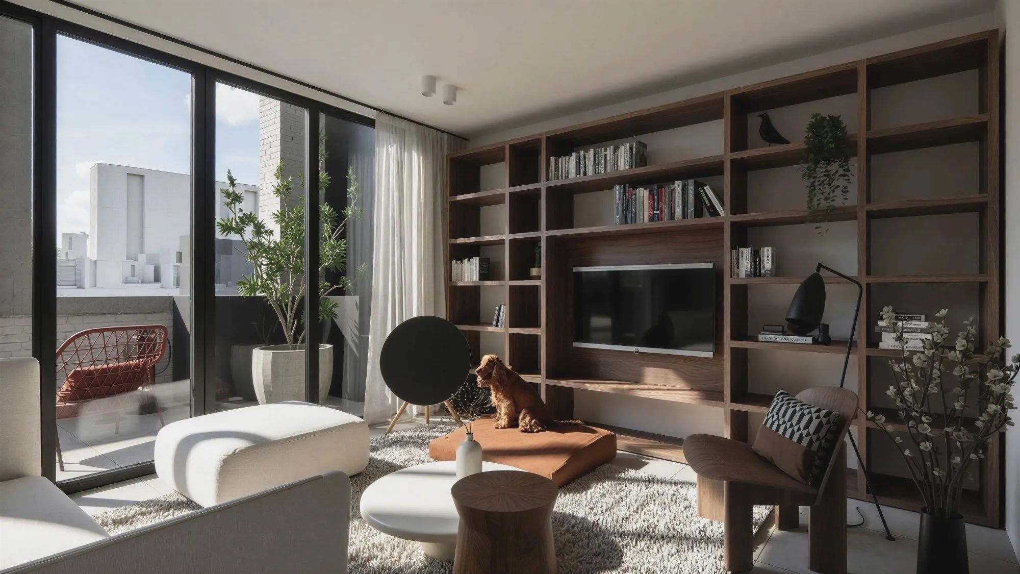 LUNA, aménagement d’un appartement, Lierre
