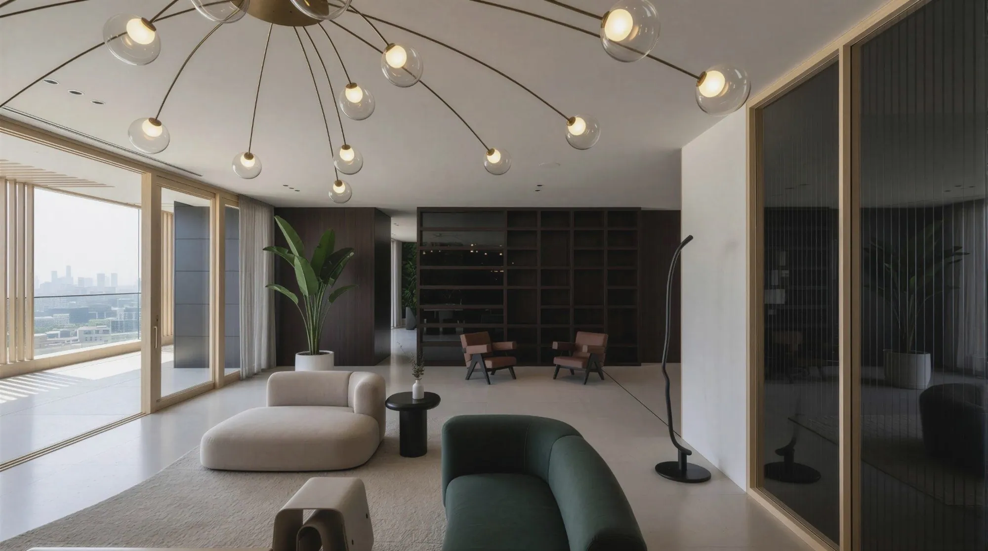 360W, proposition d’intérieur pour un appartement, Mumbai, Inde