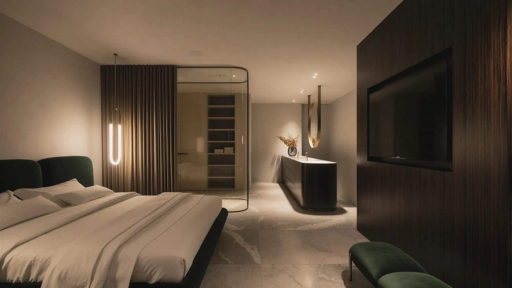 360W, proposition d’intérieur pour un appartement, Mumbai, Inde