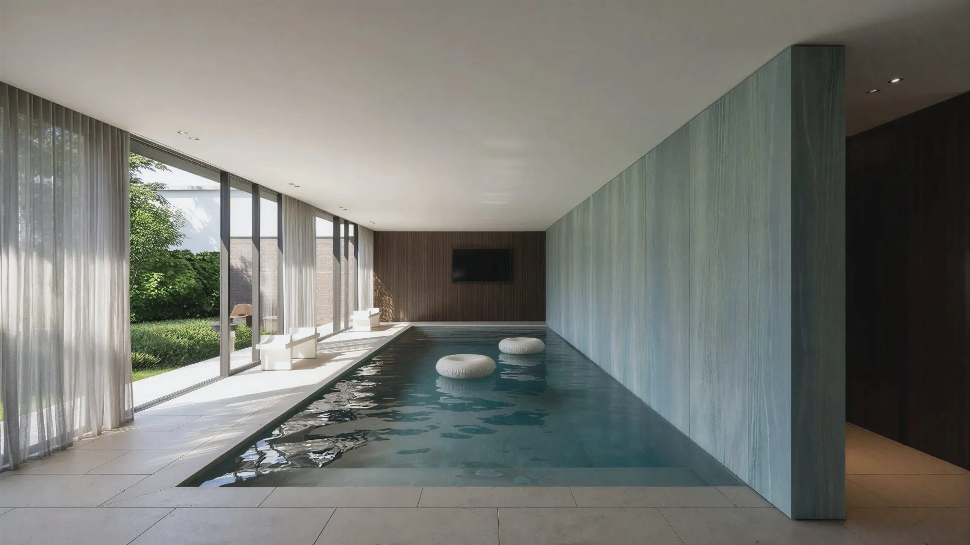 MAAN, aménagement d’une piscine intérieure, Anvers