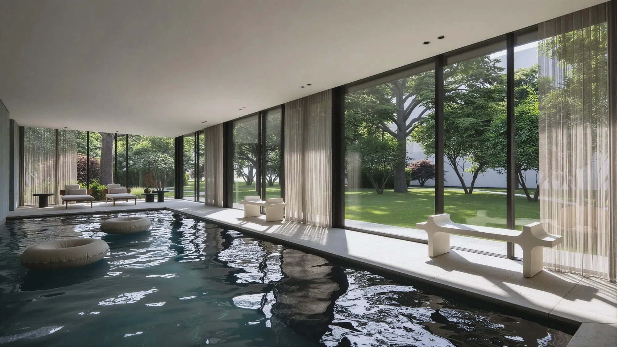 MAAN, aménagement d’une piscine intérieure, Anvers