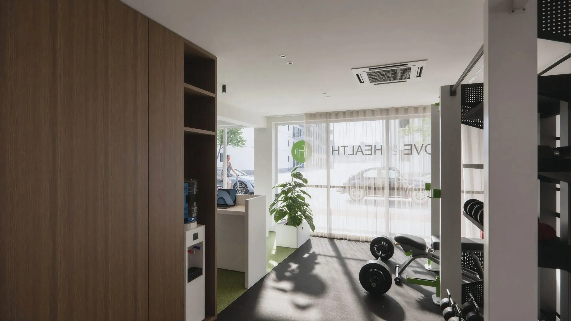 MOVE, rénovation et aménagement d’un centre de fitness et de kinésithérapie, Wilrijk