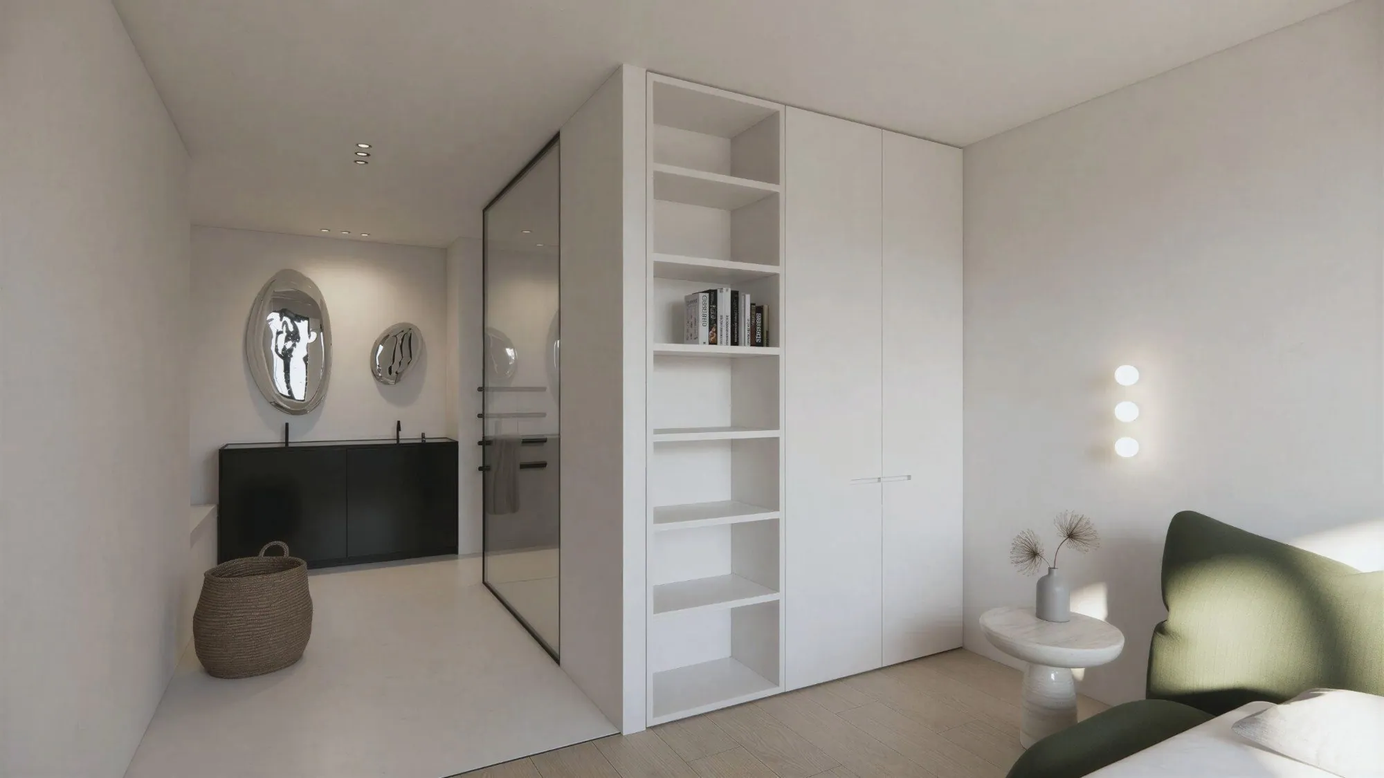 SERG, intérieur d’un penthouse en duplex, Anvers