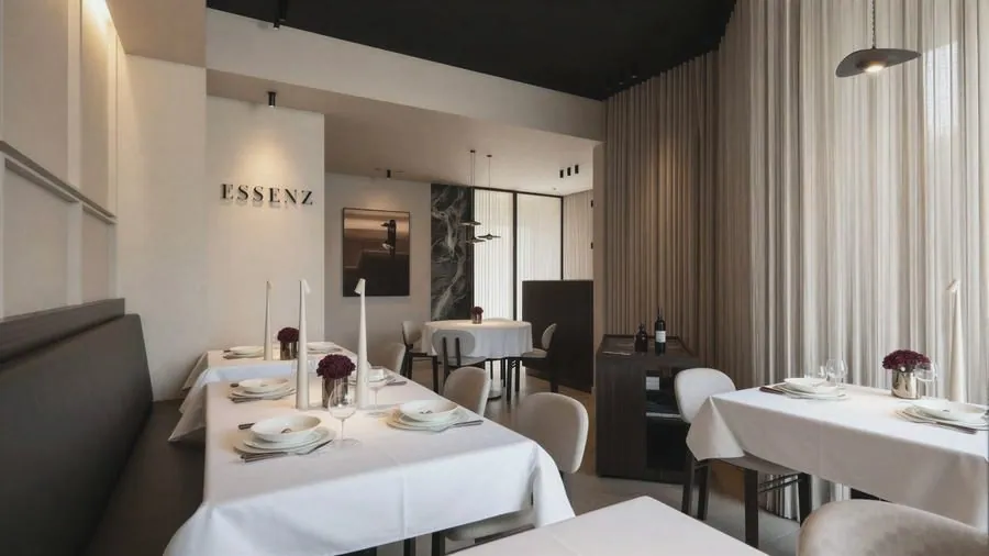 ESSENZ, concept et intérieur d’un restaurant, Anvers
