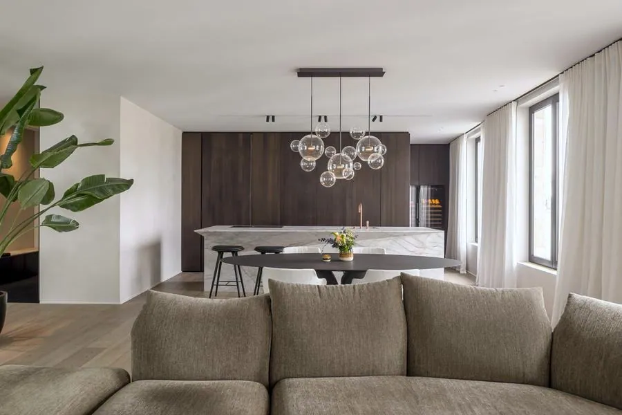 GROEN, rénovation d’un penthouse en duplex, Anvers