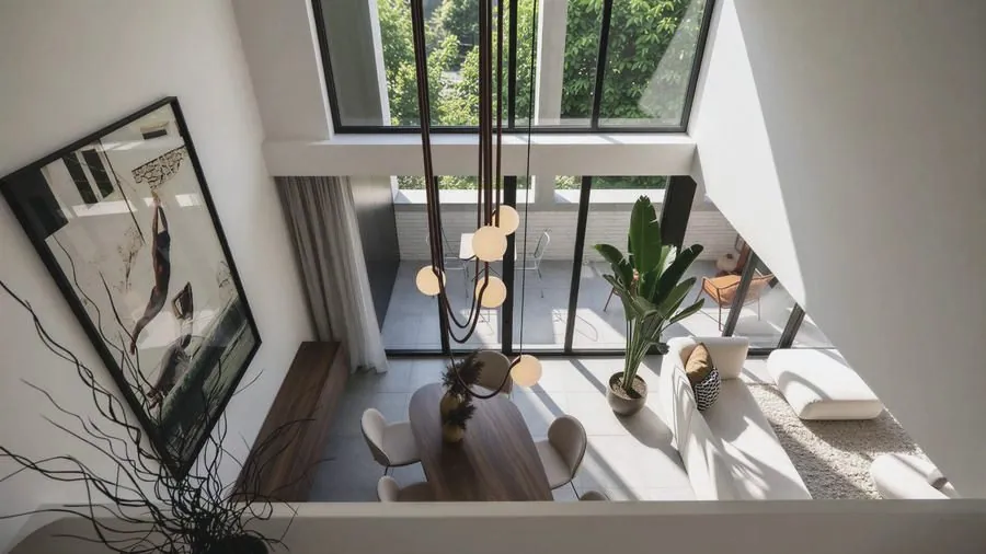 LUNA, aménagement d’un appartement, Lierre